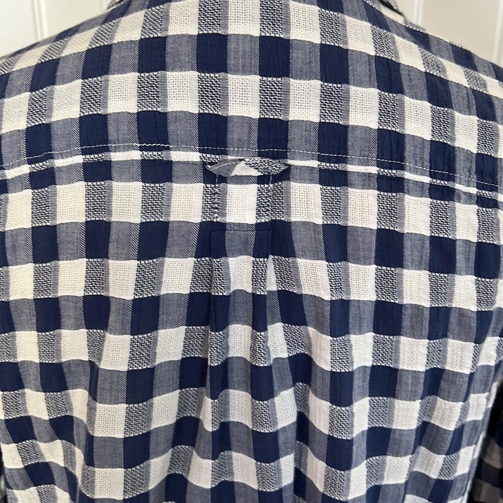 TALBOTS COTTON LP TOP COASTAL LAGENLOOK LIGHTWEIGHT GAUZY CLASSIC - Picture 9 of 10